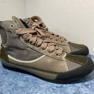 Men's Kenneth Cole Reaction Speedball Leather High Top Lace Up Sneakers